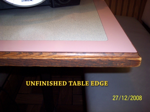 table edge before