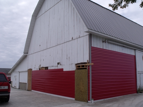 barn siding beggining